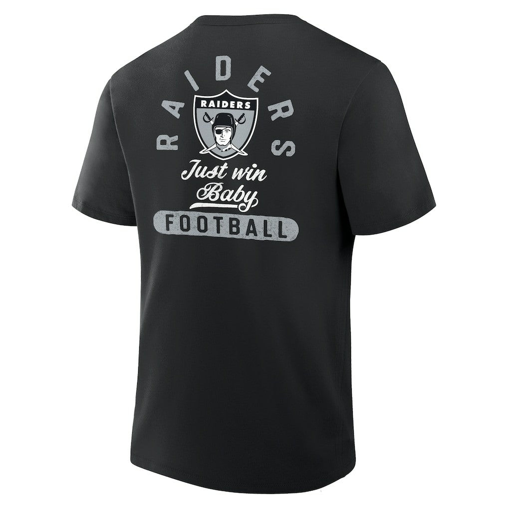 Las Vegas Raiders Fluid Motion Legacy T-Shirt Black