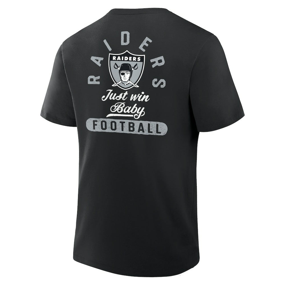 Las Vegas Raiders Fluid Motion Legacy T-Shirt Black