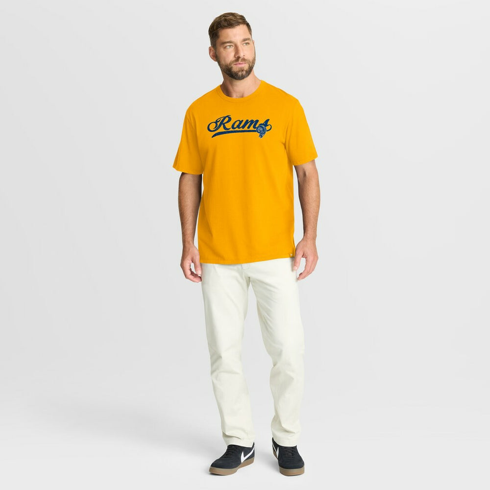 Los Angeles Rams Fluid Motion Legacy T-Shirt Gold