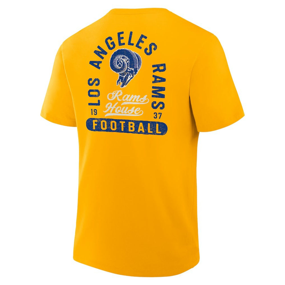 Los Angeles Rams Fluid Motion Legacy T-Shirt Gold