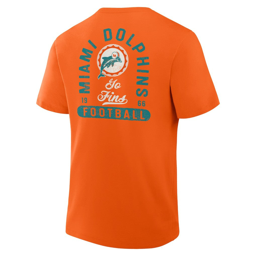 Miami Dolphins Fluid Motion Legacy T-Shirt Orange