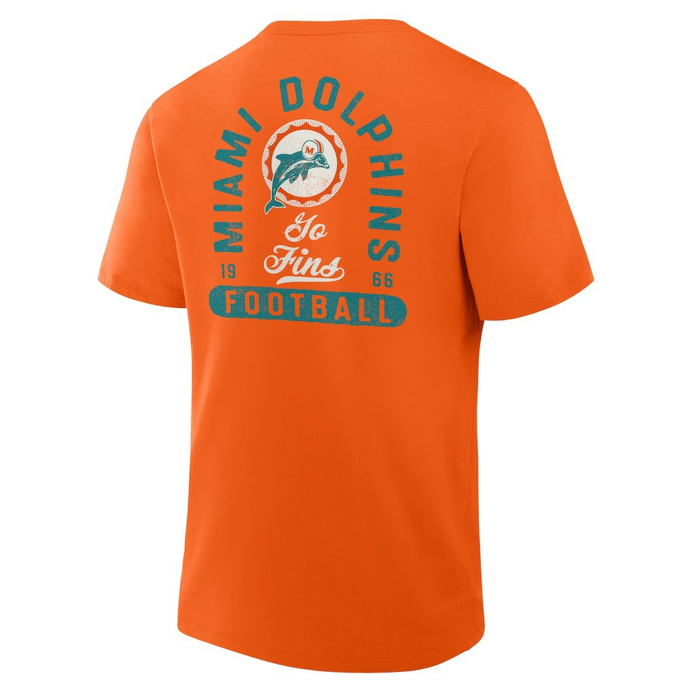 Miami Dolphins Fluid Motion Legacy T-Shirt Orange