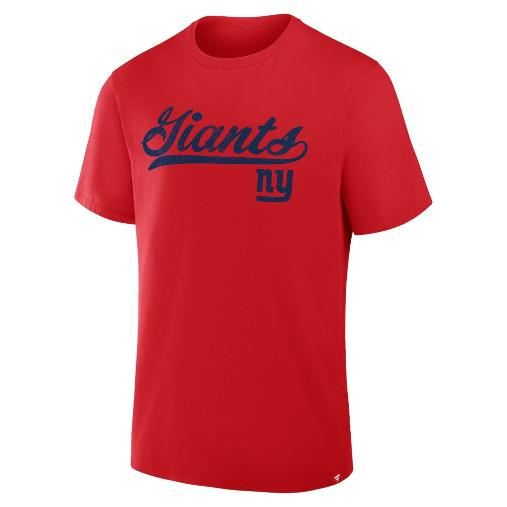 New York Giants Fluid Motion Legacy T-Shirt Red