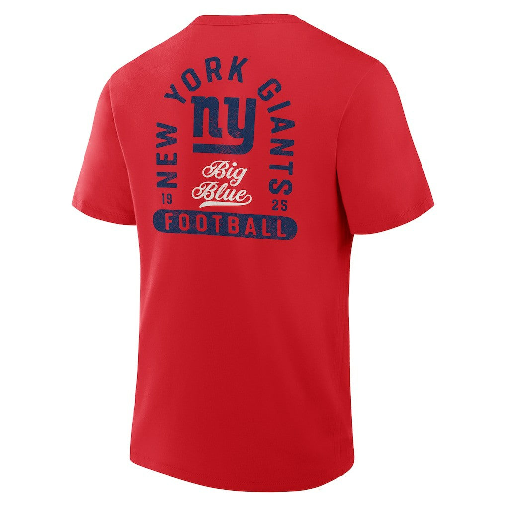 New York Giants Fluid Motion Legacy T-Shirt Red