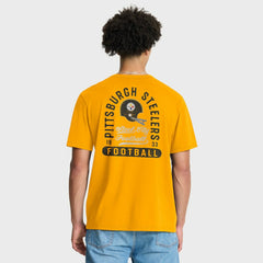 Pittsburgh Steelers Fluid Motion Legacy T-Shirt Gold