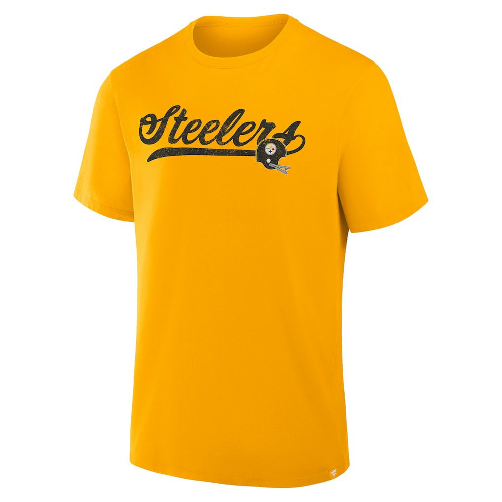 Pittsburgh Steelers Fluid Motion Legacy T-Shirt Gold