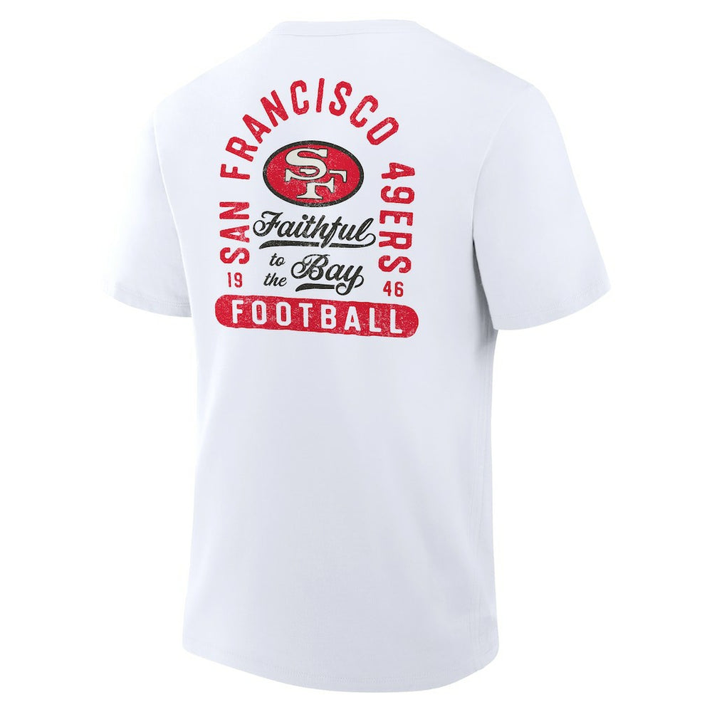 San Francisco 49ers Fluid Motion Legacy T-Shirt White