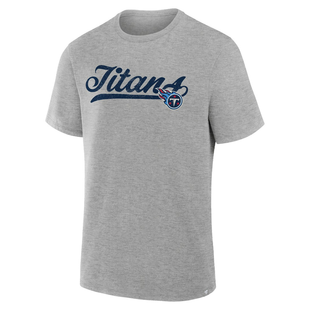 Tennessee Titans Fluid Motion Legacy T-Shirt Heather Gray
