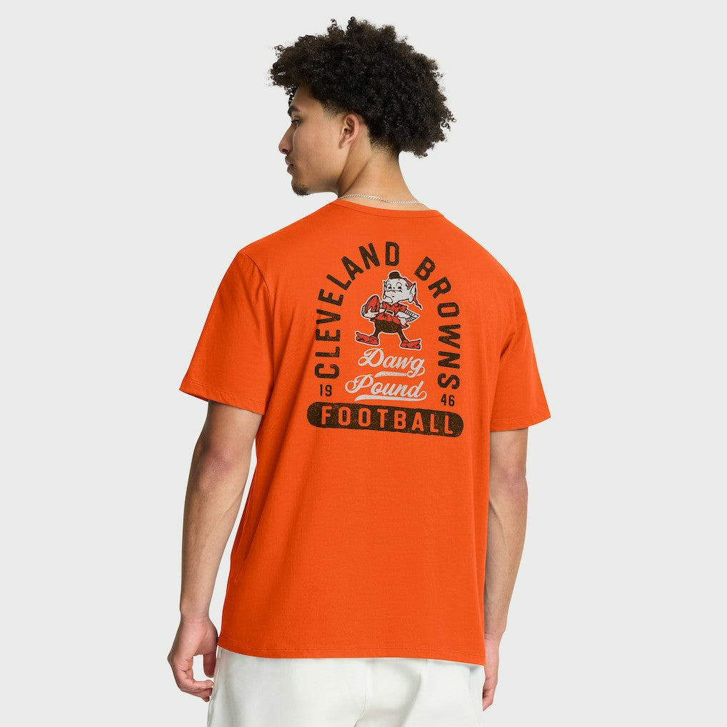 Cleveland Browns Fluid Motion Legacy T-Shirt Orange