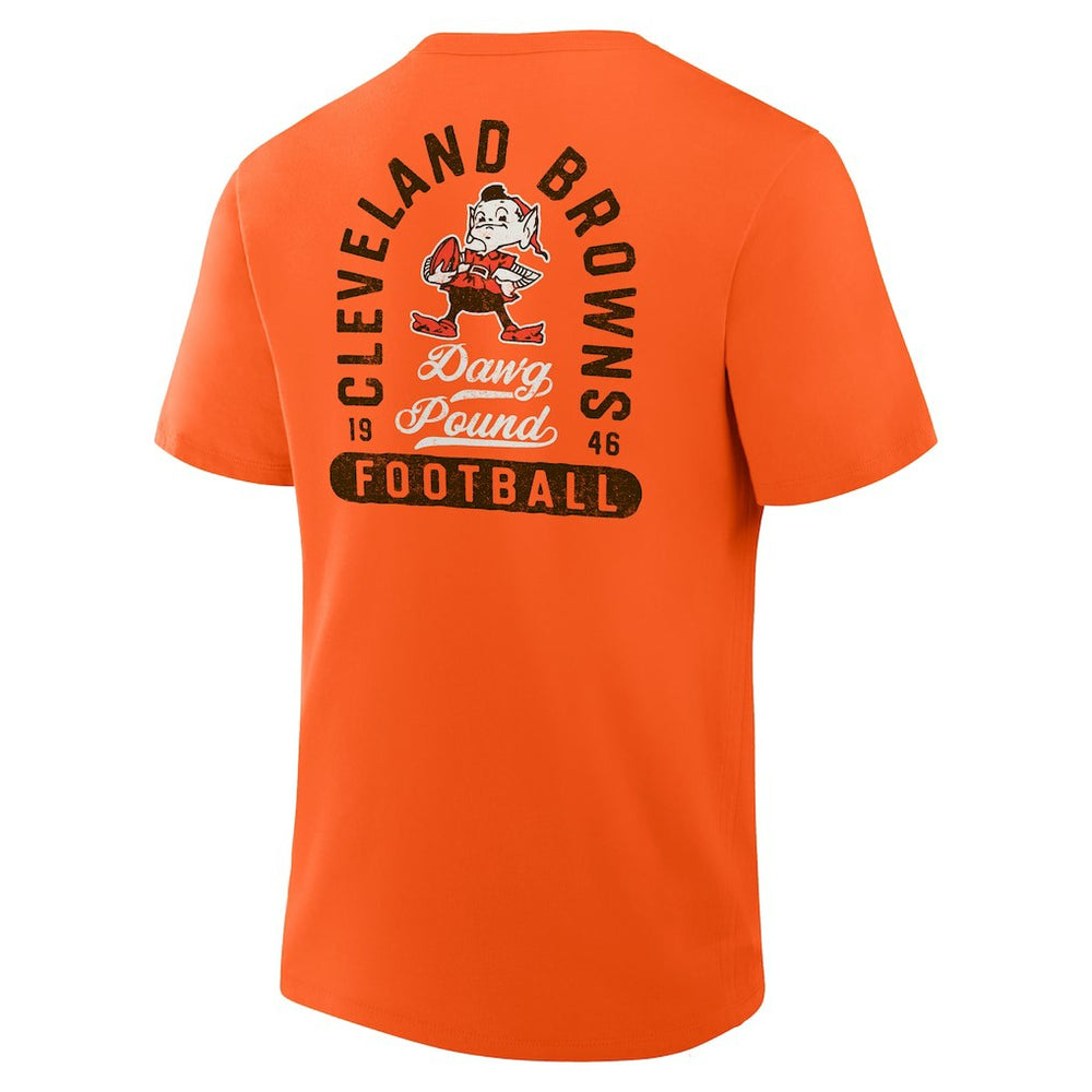 Cleveland Browns Fluid Motion Legacy T-Shirt Orange