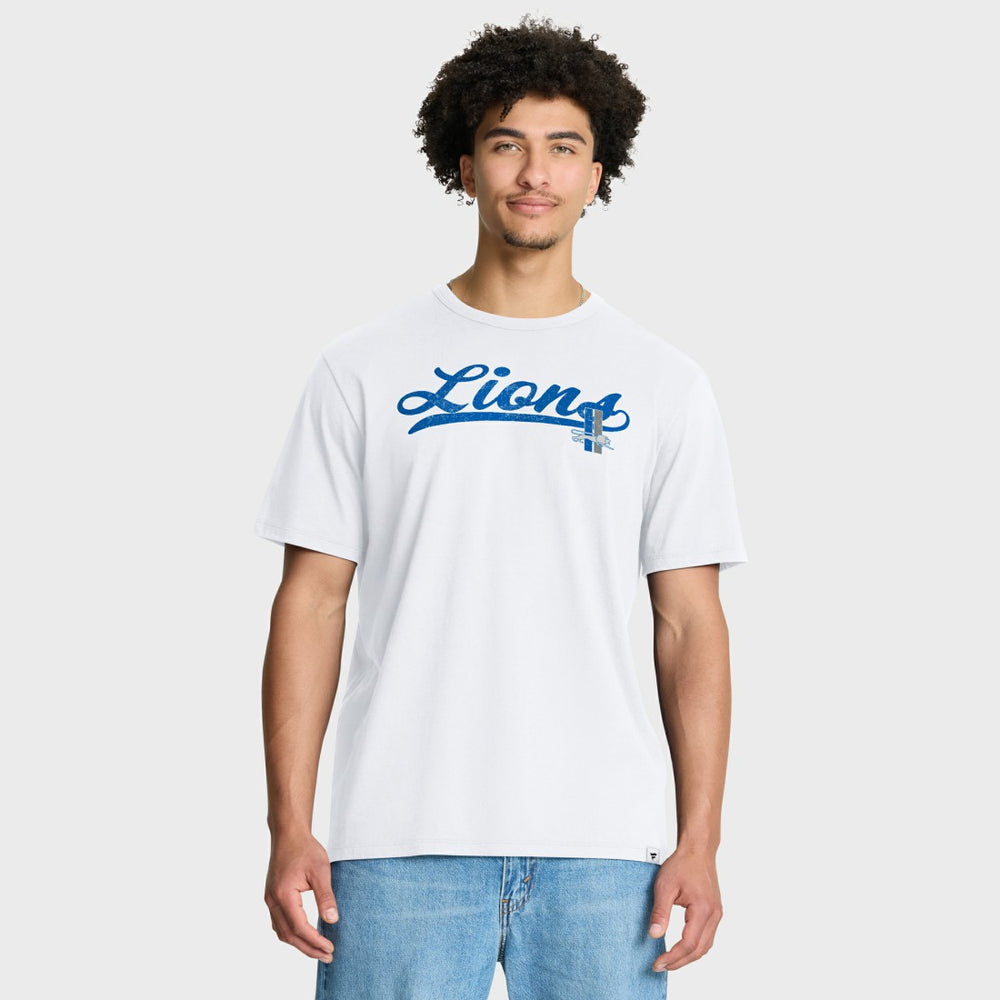 Detroit Lions Fluid Motion Legacy T-Shirt White