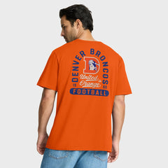 Denver Broncos Fluid Motion Legacy T-Shirt Orange