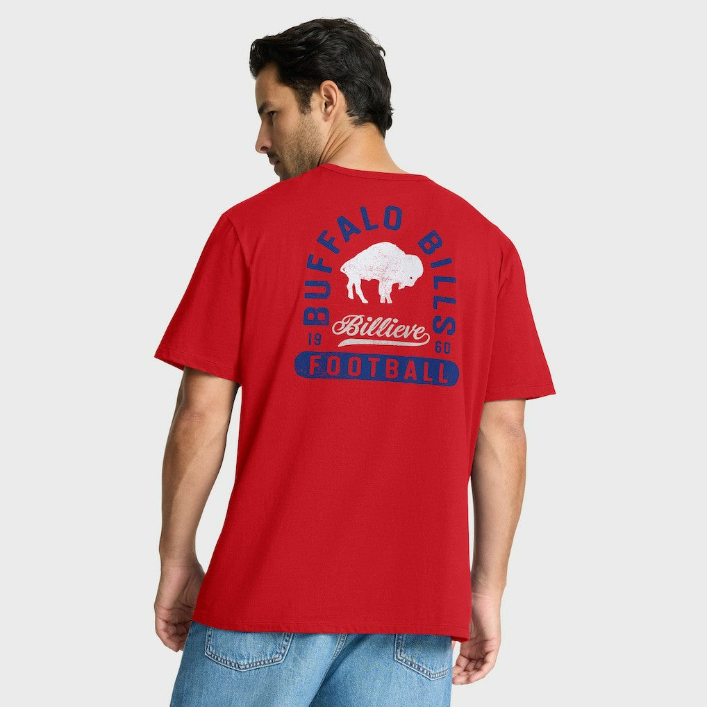 Buffalo Bills Fluid Motion Legacy T-Shirt Red