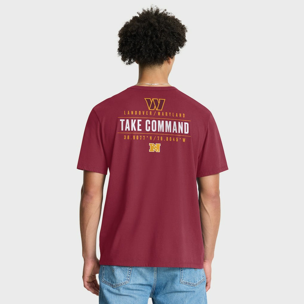 Washington Commanders Passing Pocket Legacy T-Shirt Burgundy