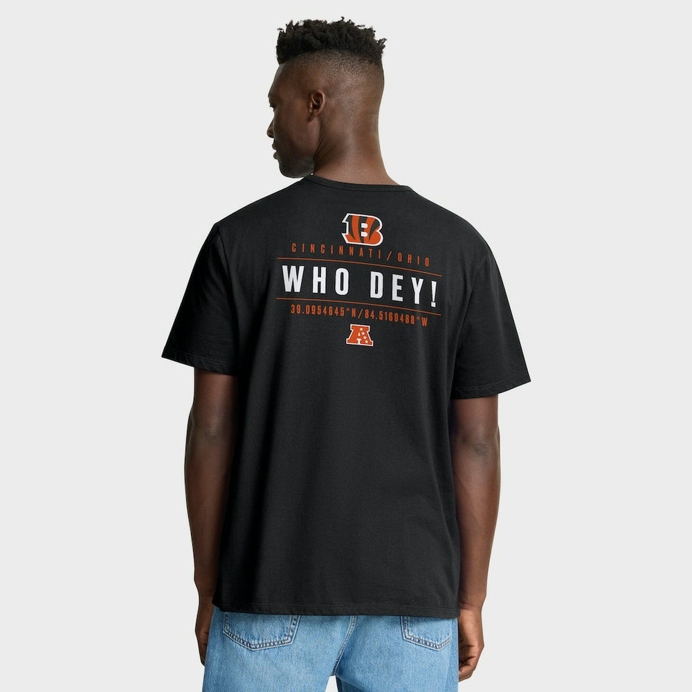 Cincinnati Bengals Passing Pocket Legacy T-Shirt Black