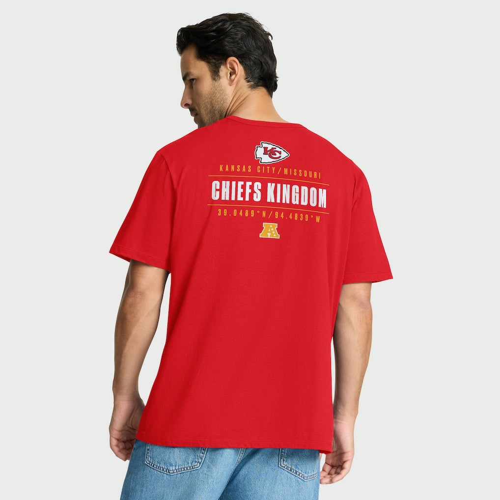 Kansas City Chiefs Passing Pocket Legacy T-Shirt Red