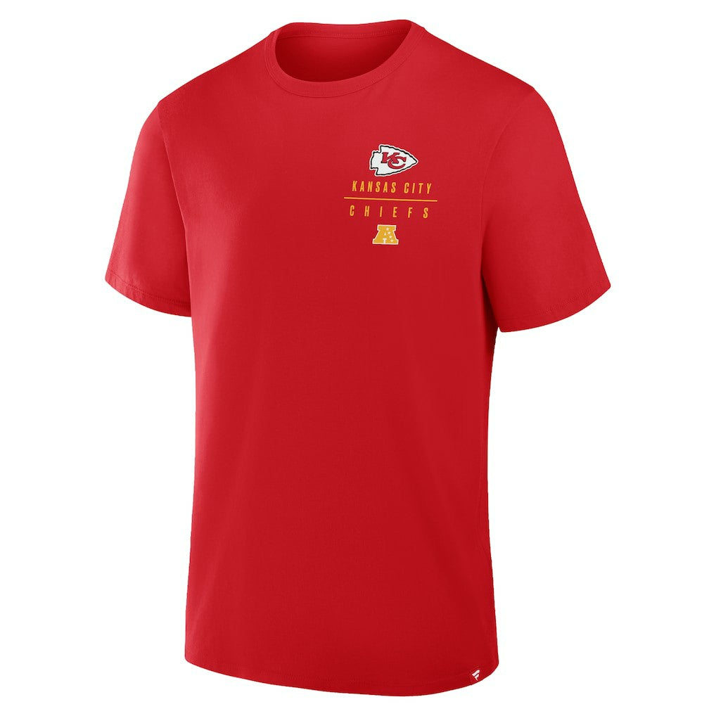 Kansas City Chiefs Passing Pocket Legacy T-Shirt Red