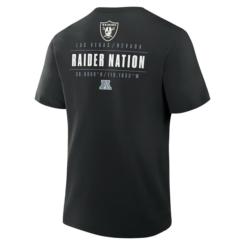 Las Vegas Raiders Passing Pocket Legacy T-Shirt Black