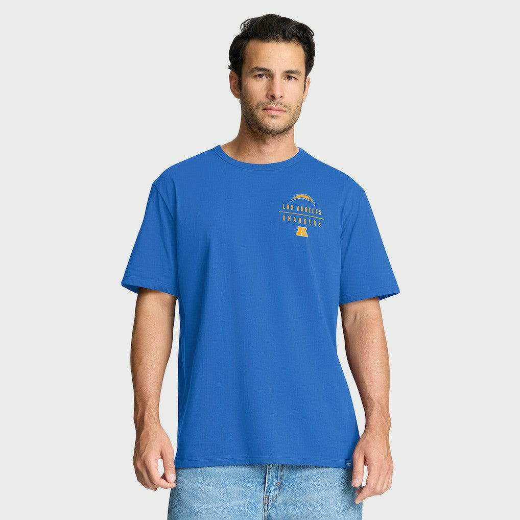 Los Angeles Chargers Passing Pocket Legacy T-Shirt Powder Blue