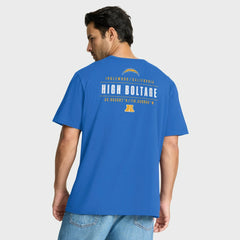 Los Angeles Chargers Passing Pocket Legacy T-Shirt Powder Blue