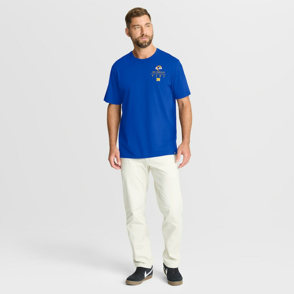 Los Angeles Rams Passing Pocket Legacy T-Shirt Royal