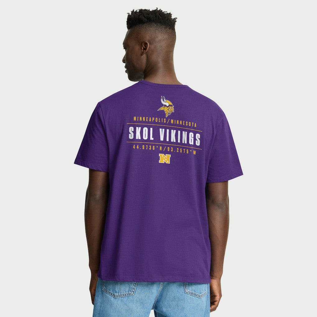 Minnesota Vikings Passing Pocket Legacy T-Shirt Purple