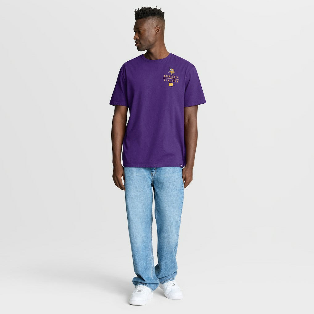 Minnesota Vikings Passing Pocket Legacy T-Shirt Purple