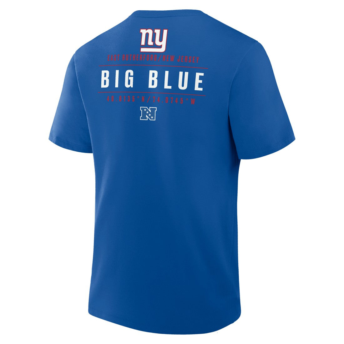New York Giants Passing Pocket Legacy T-Shirt Royal