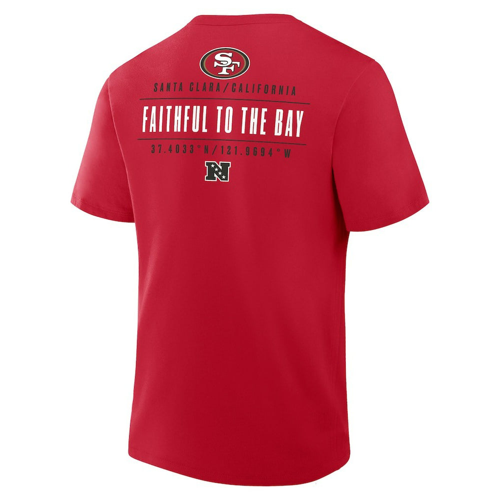 San Francisco 49ers Passing Pocket Legacy T-Shirt Scarlet