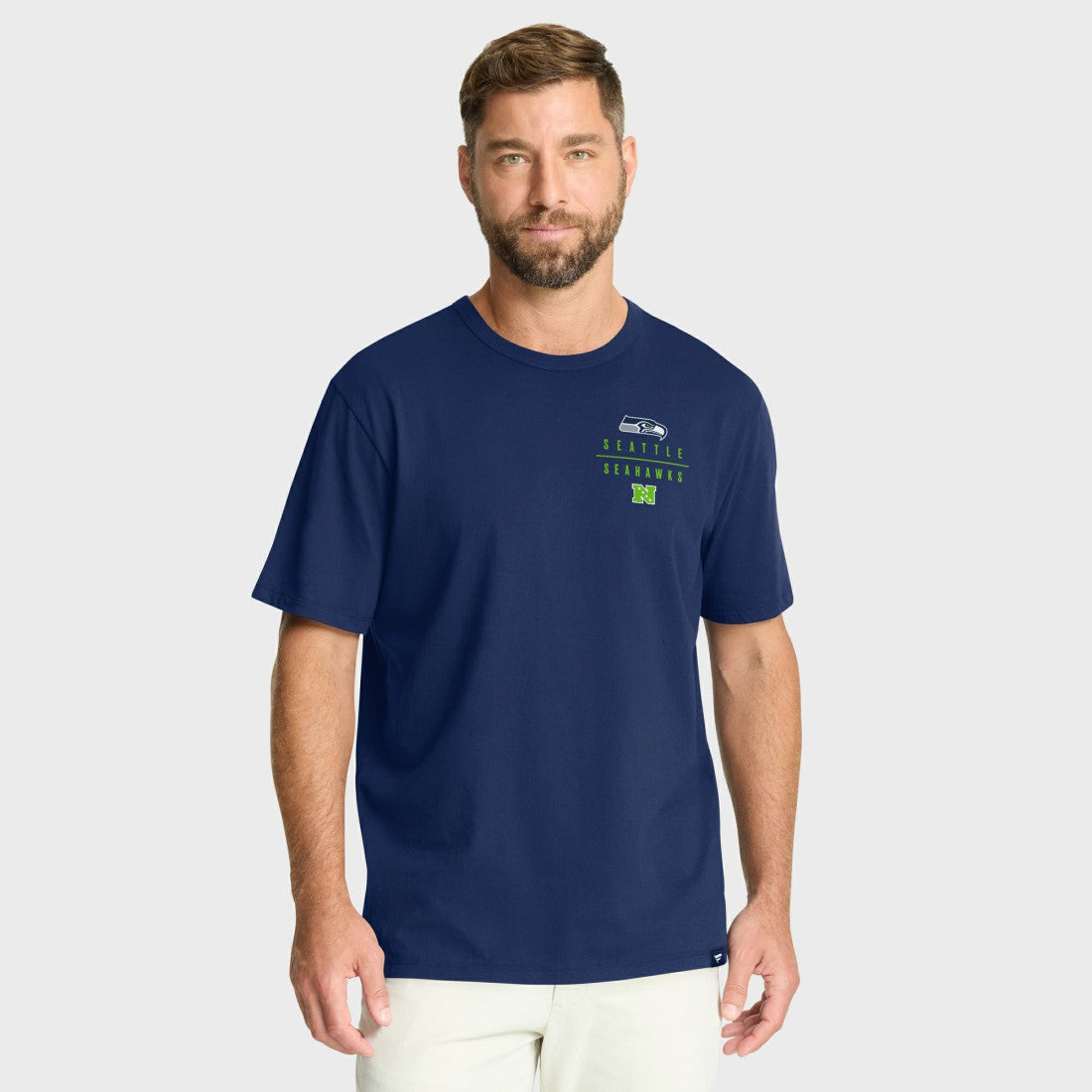 Seattle Seahawks Passing Pocket Legacy T-Shirt College Navy