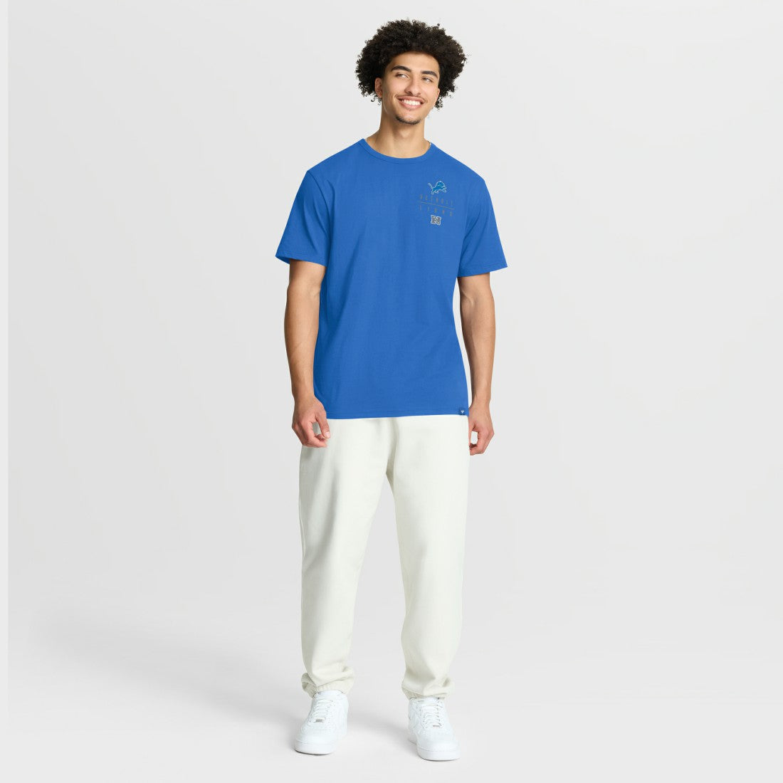 Detroit Lions Passing Pocket Legacy T-Shirt Blue