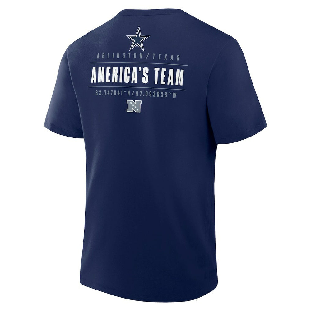 Dallas Cowboys Passing Pocket Legacy T-Shirt Navy