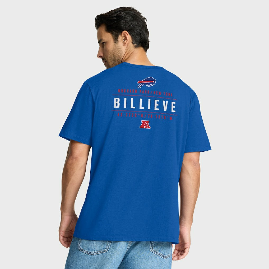 Buffalo Bills Passing Pocket Legacy T-Shirt Royal