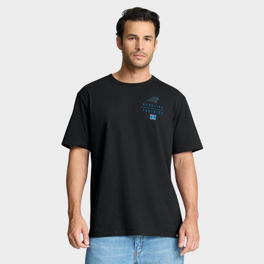 Carolina Panthers Passing Pocket Legacy T-Shirt Black