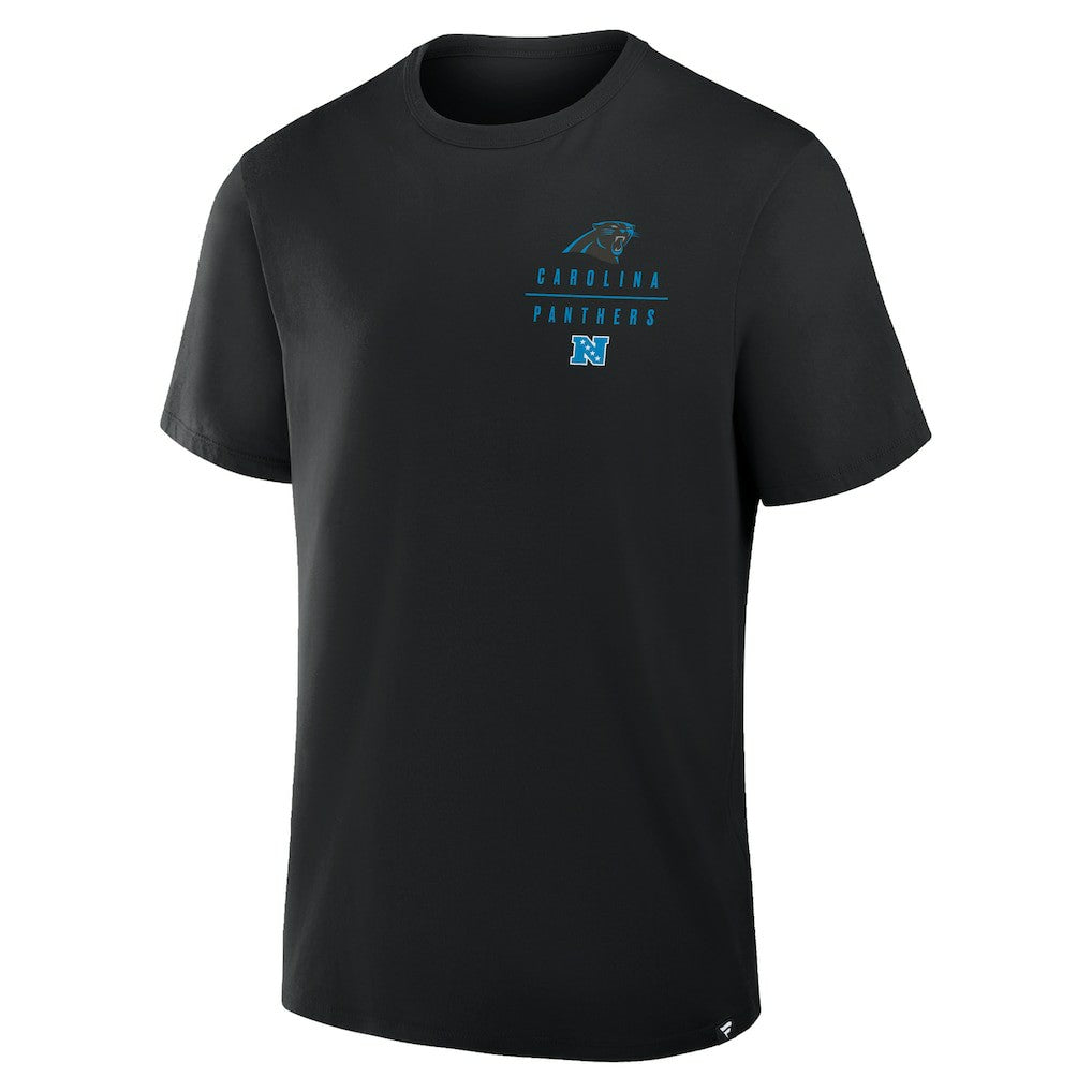 Carolina Panthers Passing Pocket Legacy T-Shirt Black