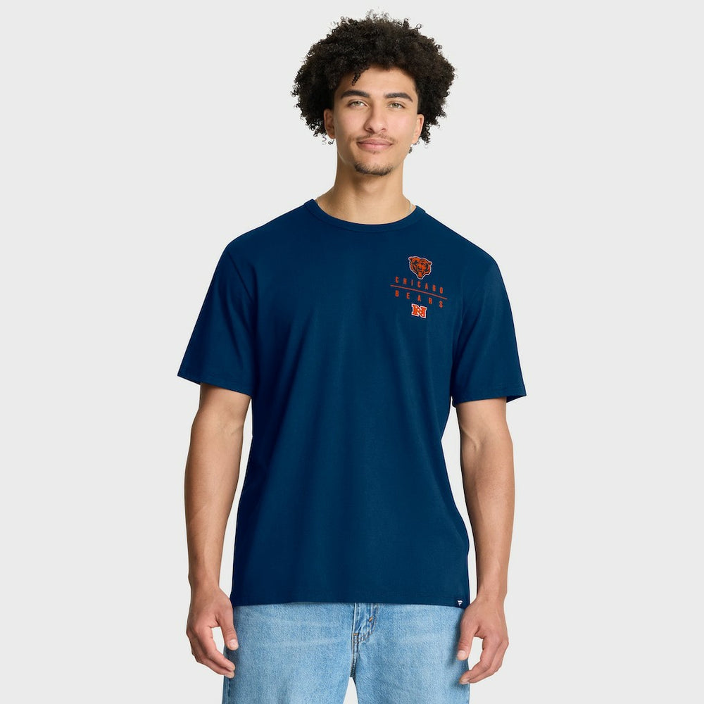 Chicago Bears Passing Pocket Legacy T-Shirt Navy