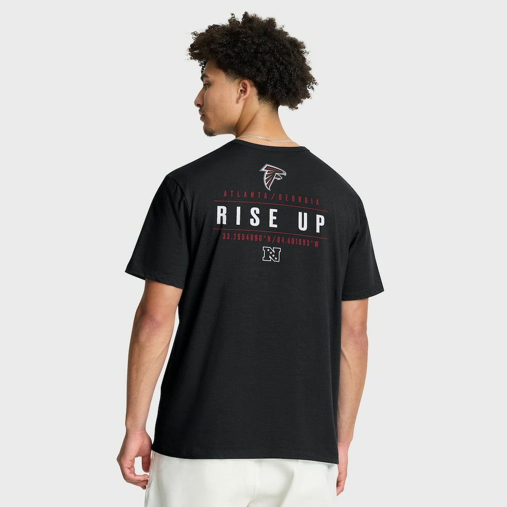 Atlanta Falcons Passing Pocket Legacy T-Shirt Black