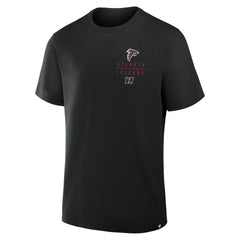 Atlanta Falcons Passing Pocket Legacy T-Shirt Black