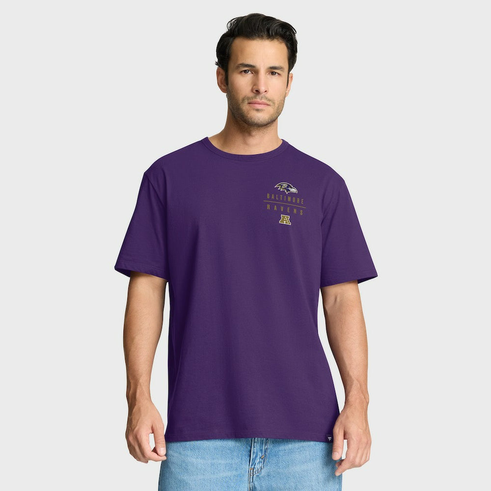 Baltimore Ravens Passing Pocket Legacy T-Shirt Purple