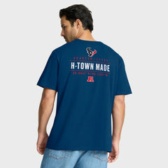 Houston Texans Passing Pocket Legacy T-Shirt Navy
