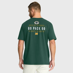 Green Bay Packers Passing Pocket Legacy T-Shirt Green