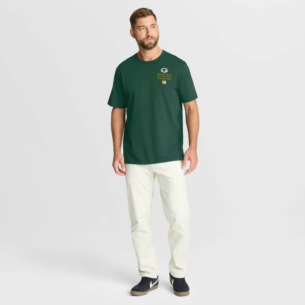 Green Bay Packers Passing Pocket Legacy T-Shirt Green