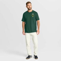 Green Bay Packers Passing Pocket Legacy T-Shirt Green
