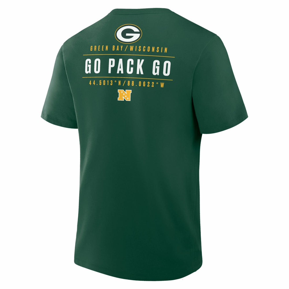 Green Bay Packers Passing Pocket Legacy T-Shirt Green
