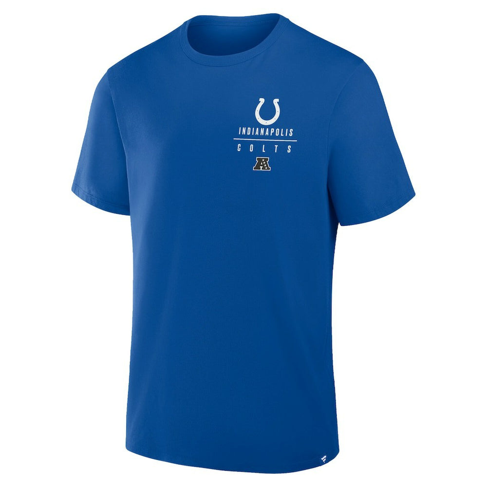 Indianapolis Colts Passing Pocket Legacy T-Shirt Royal