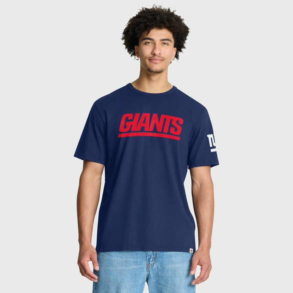 New York Giants Elevated Classic Legacy T-Shirt Navy