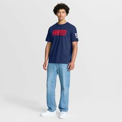 New York Giants Elevated Classic Legacy T-Shirt Navy