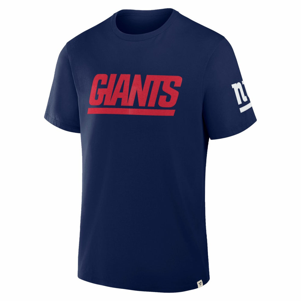 New York Giants Elevated Classic Legacy T-Shirt Navy