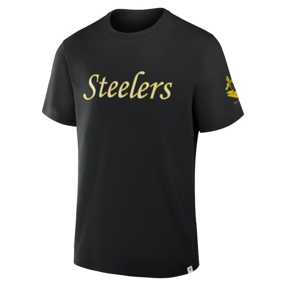 Pittsburgh Steelers Elevated Classic Legacy T-Shirt Black
