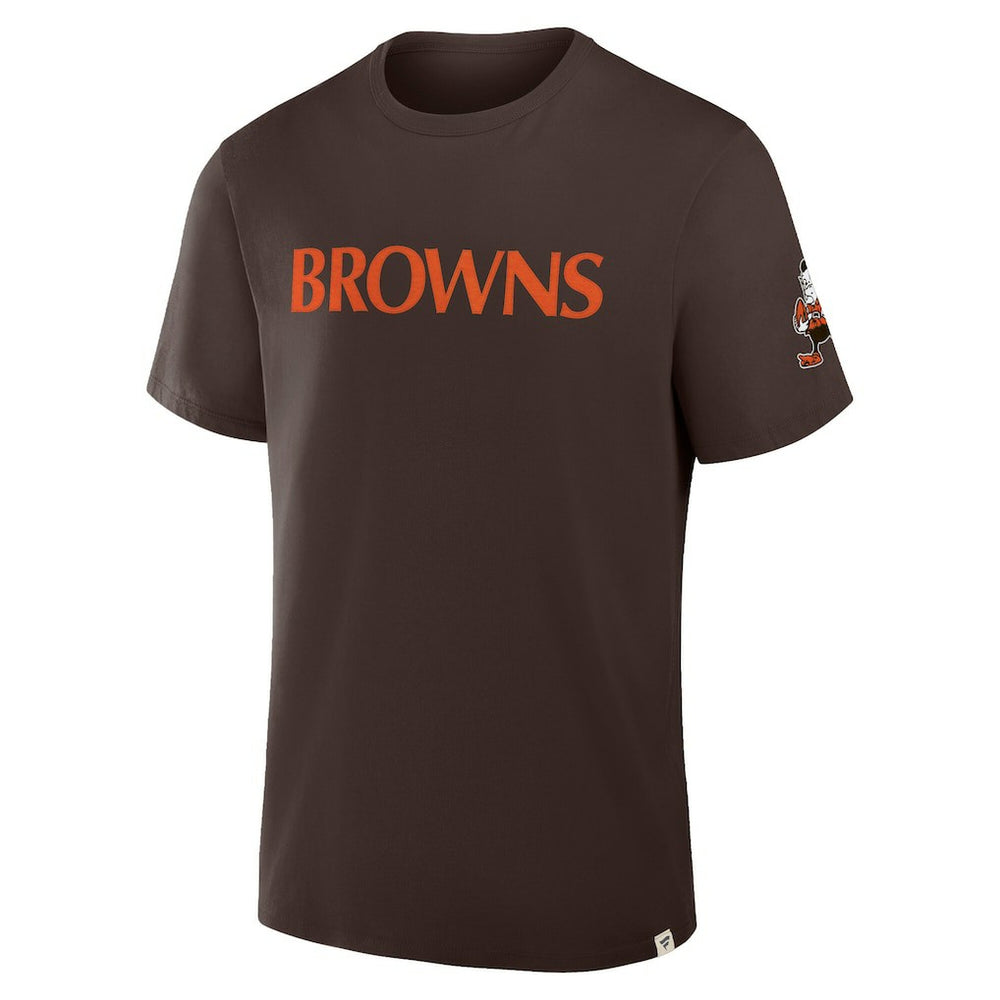 Cleveland Browns Elevated Classic Legacy T-Shirt Brown